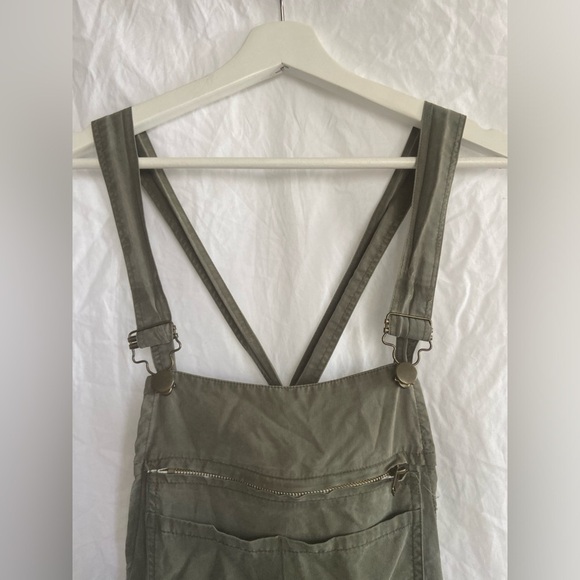 Karen Zambos Overalls in khaki Size Small - Picture 8 of 16